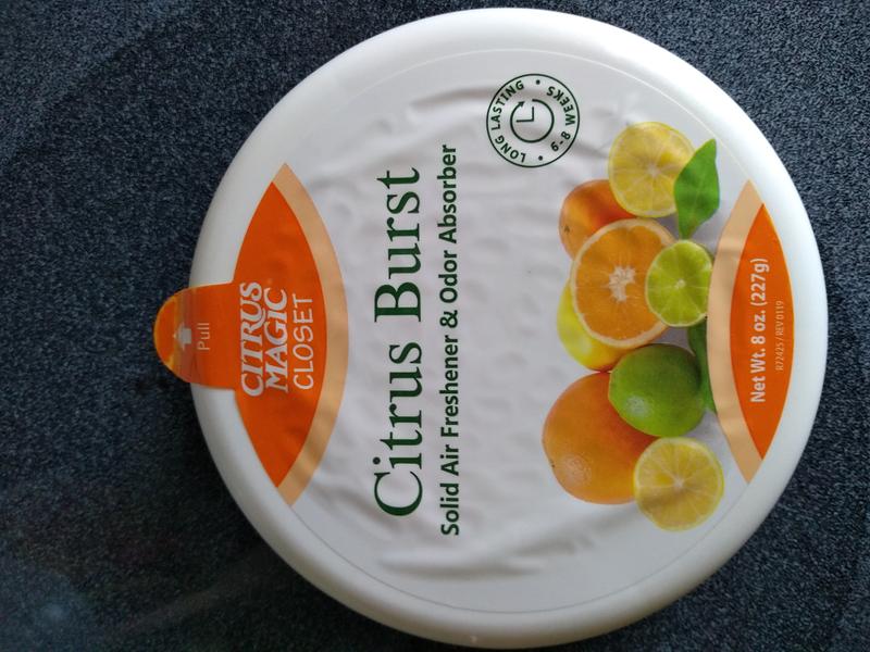 Citrus Magic On The Go Odor Absorbing Solid Air Freshener