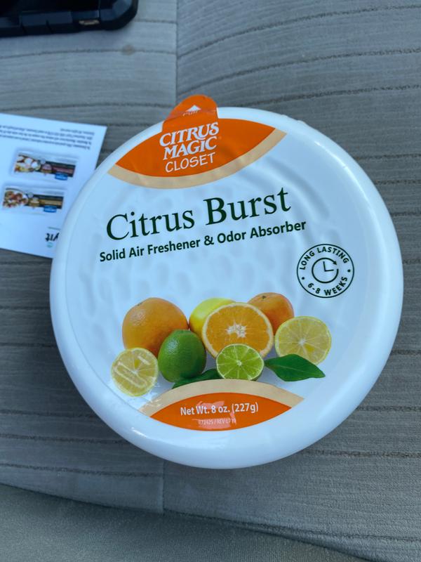 Citrus Magic On The Go Odor Absorbing Solid Air Freshener