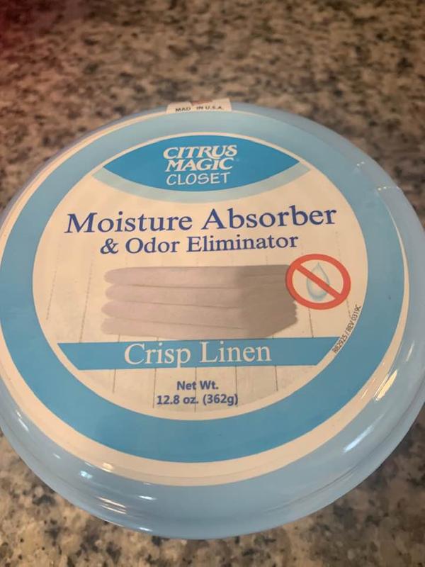 Absorbs Moisture - Citrus Magic Moisture Absorber and Odor Eliminator, Pure  Linen