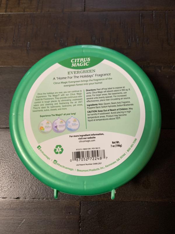 Citrus Magic Pure Linen Scent Solid Air Freshener, 8 oz - Kroger