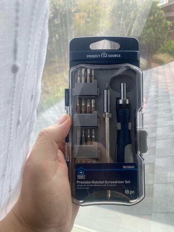 Project Source 18 -Piece 2-in Ratcheting Multi-Bit Replaced Combination ...