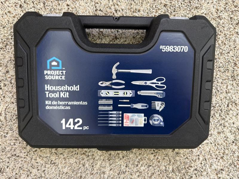Project Source 142-Piece Household Tool Set 55115 at Lowes.com