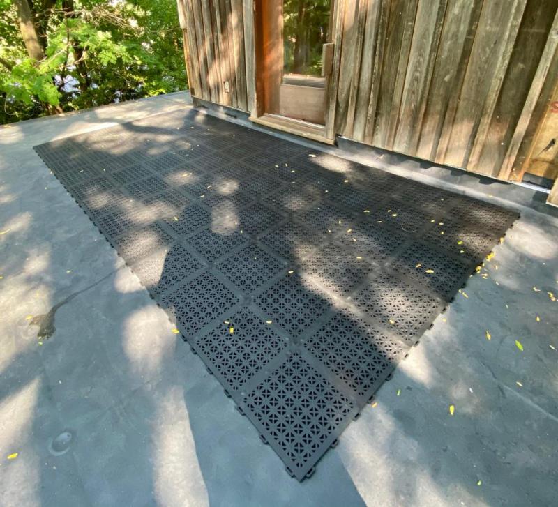 StayLock Perforated Deck Tile, Flexible Outdoor Flooring