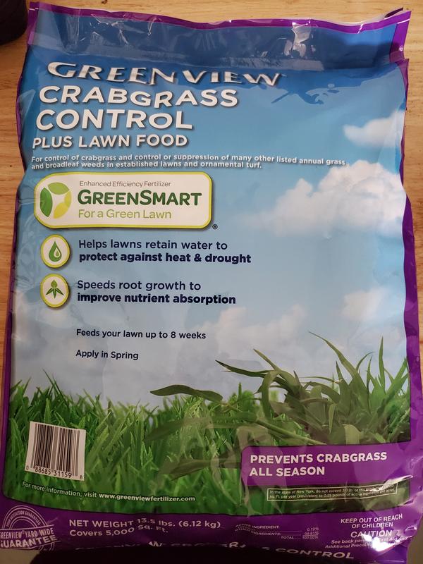 Greenview Crabgrass Control + Lawn Food 40.5-lbs. 15000-sq ft Pre