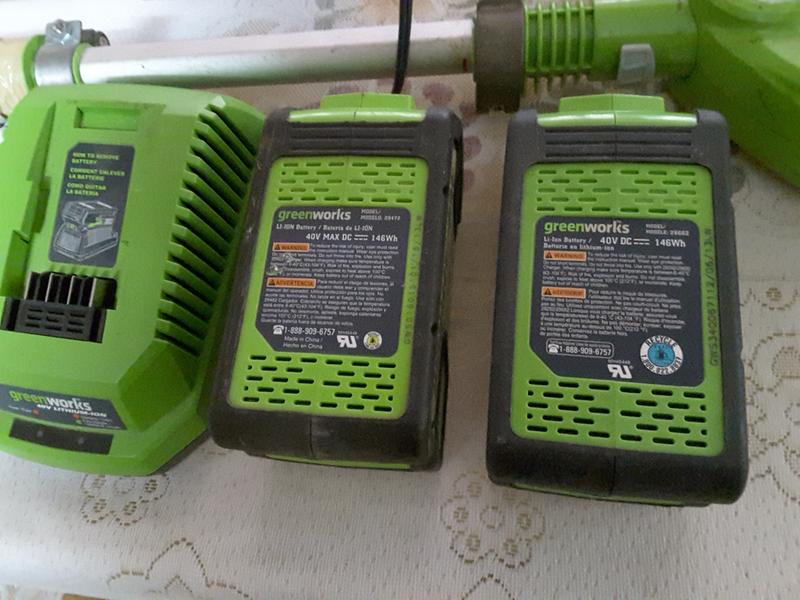 Charger with battery