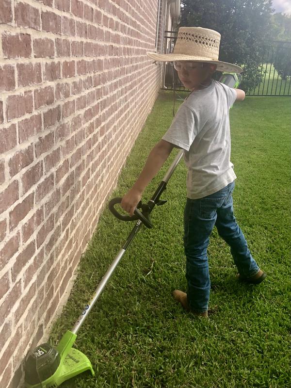 Happy seven year old