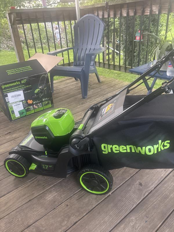 Ready to learn how to mow.