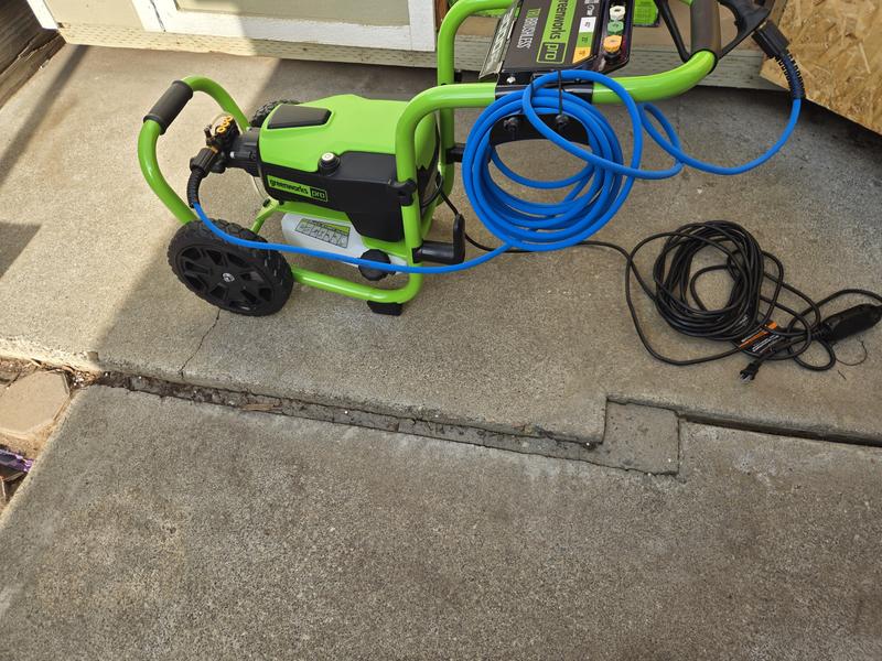 My new pressure washer
