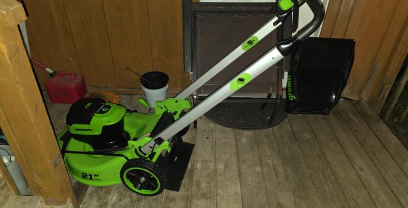 New mower
