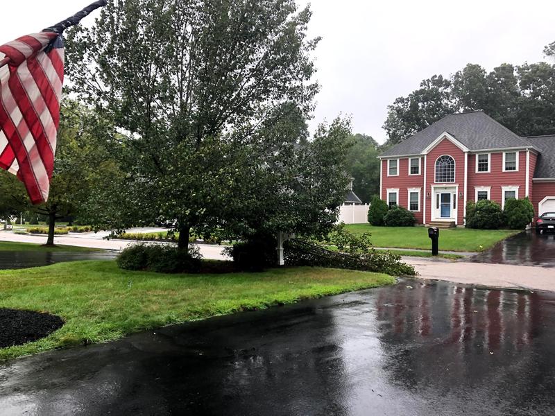 All of the downed limbs were cut up into 3” sections, barely using a 4.0 ah battery.