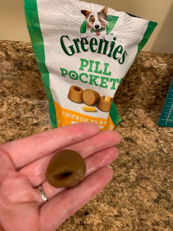 GREENIES PILL POCKETS Capsule Size Natural Dog Treats Chicken Flavor 7.9 oz. Pack 30 Treats Meijer