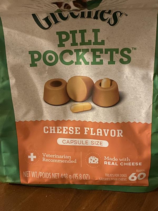 Cheese pill clearance pockets