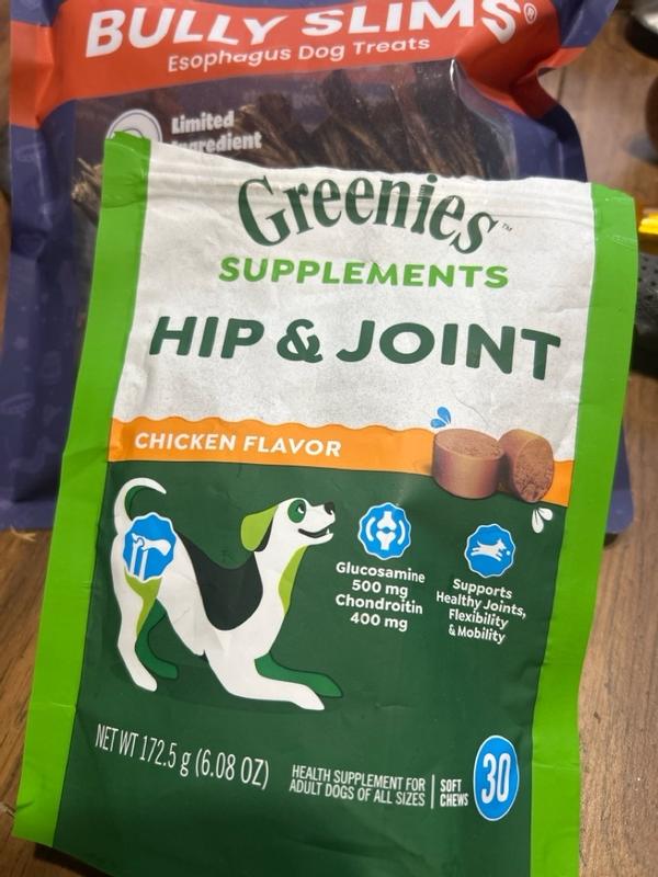 Greenies hip and joint large best sale