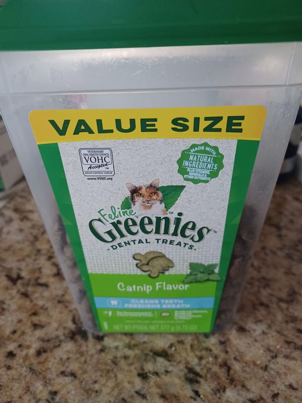 Feline Greenies 4.6 oz Catnip Flavor Dental Cat Treats GRN11137 Blain s Farm Fleet