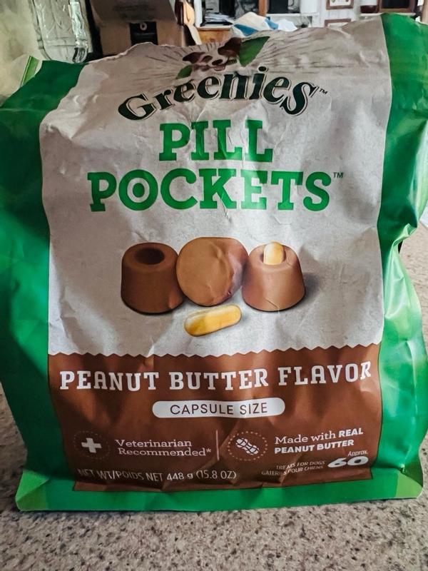 Greenies pill pockets peanut butter hotsell