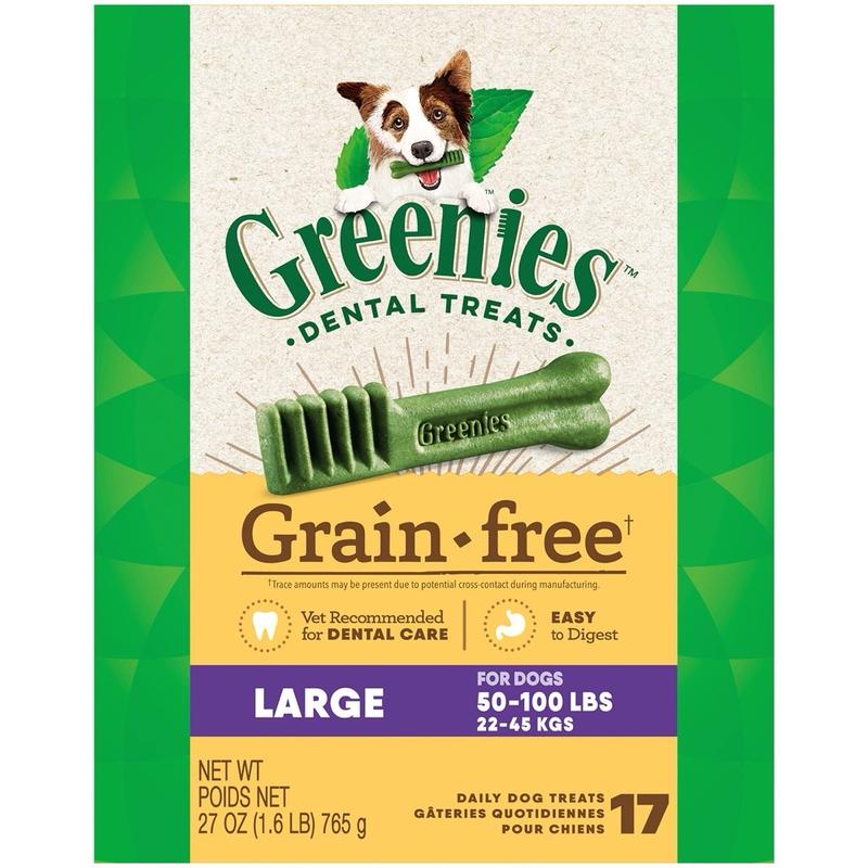 Greenies Grain Free Teenie Natural Dog Dental Care Chews 12 oz. Count of 43 Petco