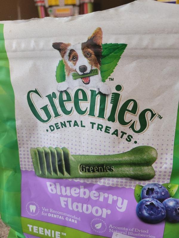 Blueberry greenies clearance