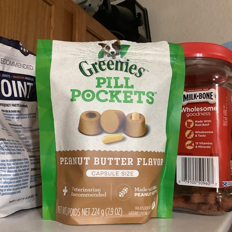 Greenies pill hotsell pockets peanut butter