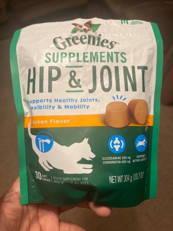 Greenies hip outlet and joint discontinued