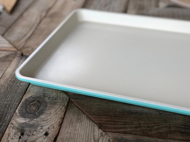 GreenLife Healthy Ceramic Nonstick Sheet, 13 X 9 Quarter Cookie Sheet  Baking Pan Set, Turquoise & Reviews