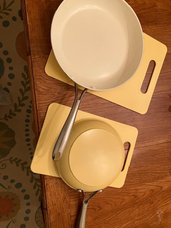 GreenLife Artisan Healthy Ceramic Nonstick, 8 and 10 Frying Pan Skillet Set CC004706-001