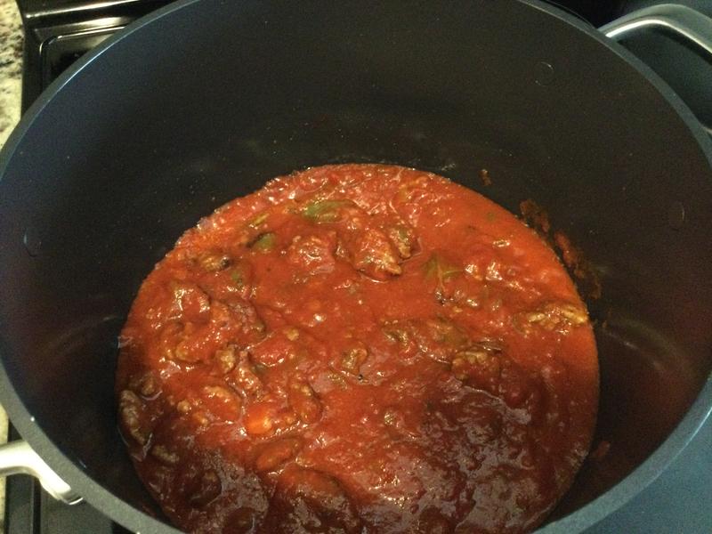 My spaghetti sauce tastes better in my Greenpan