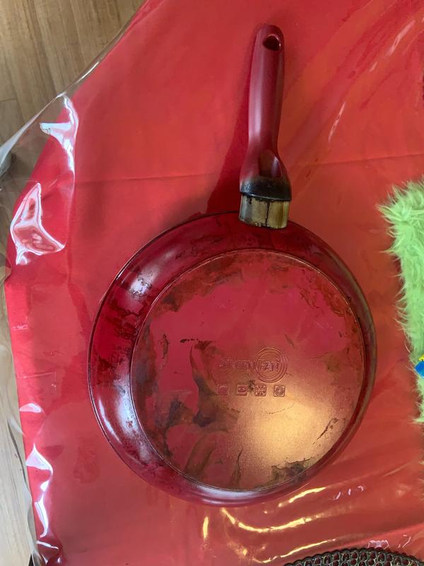 Only used twice in Medium heat and this is what it looked like.