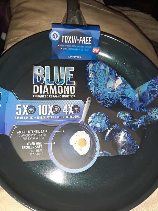Blue Diamond Green 12 Frypan