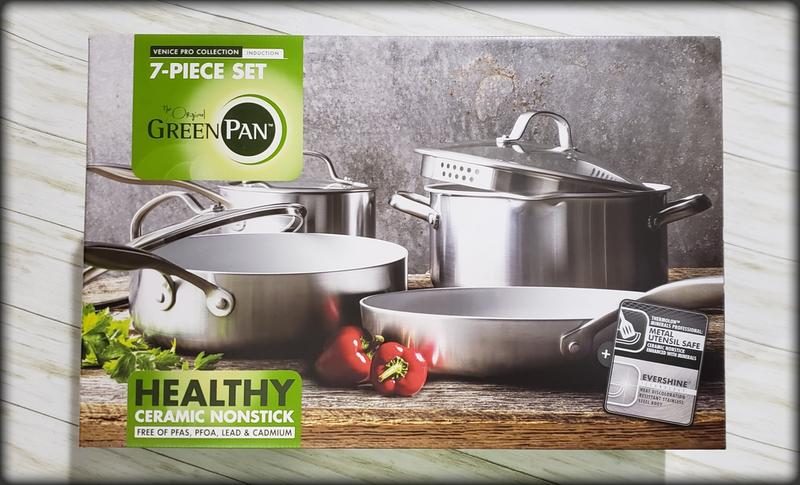 GreenPan Venice Pro 7 Piece Cookware Set