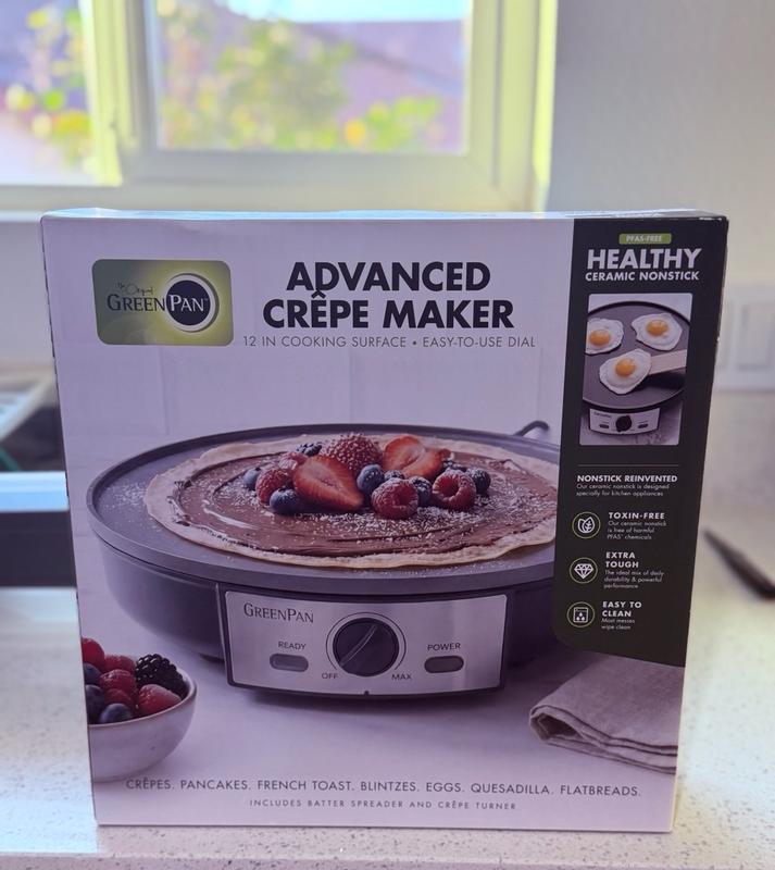 Customer photo for "Easy crepe maker"