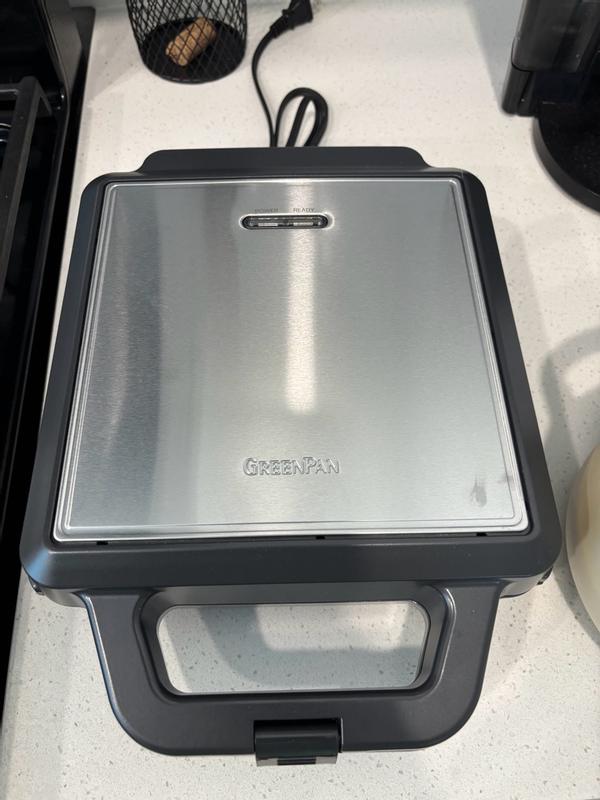 Customer photo for "Easy to use for quick fluffy waffles with simple cleanup."