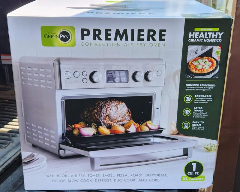 GreenPan™ Premiere Convection Air Fry Oven and Ovenware Bundle