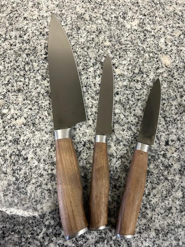 Premiere Titanium 12-Pc Knife Set | Walnut | © GreenPan Official