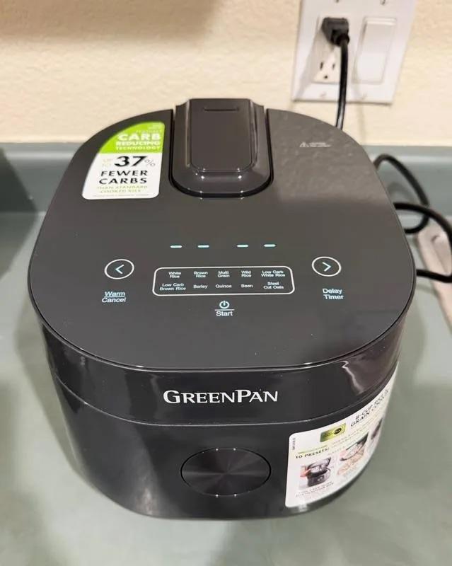 GreenLife Ceramic Nonstick Healthy Go Grains Rice Cooker - Macy's