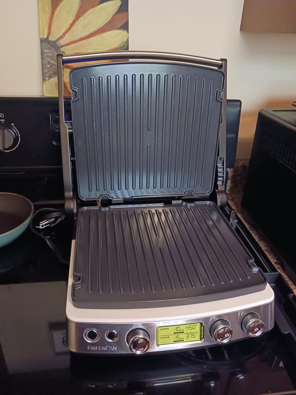 Elite Multi Grill, Griddle & Waffle Maker, Oxford Blue