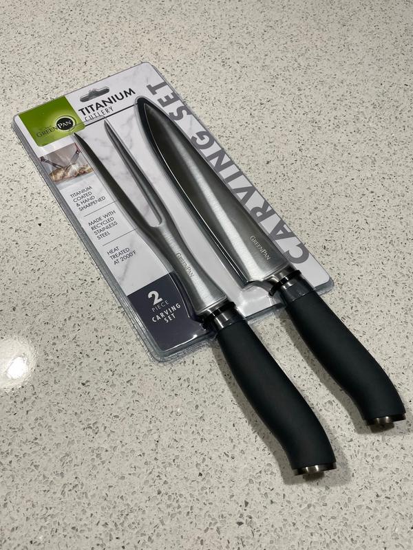 Shop GreenPan Titanium Cutlery 2-Piece Paring Knife Set