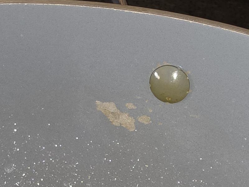 Customer photo for "Ceramic coating chipping"