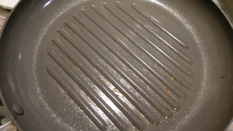 This was after wiping it with a damp cloth. I did not scrub. No soap. They come clean very easily. The remaining came off with some soap and light scrubbing.