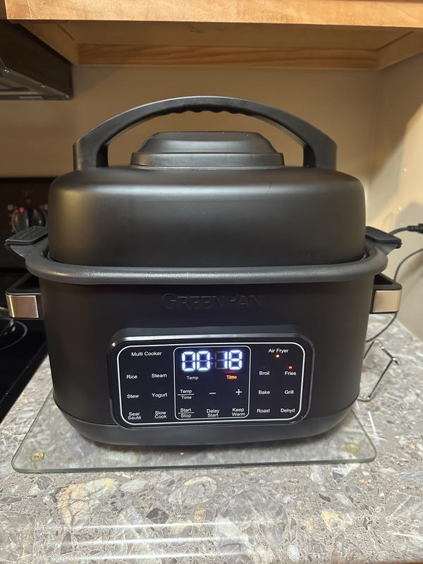 Green Pan Bistro Noir 6-in-1 Air Fry Oven - Matte Black