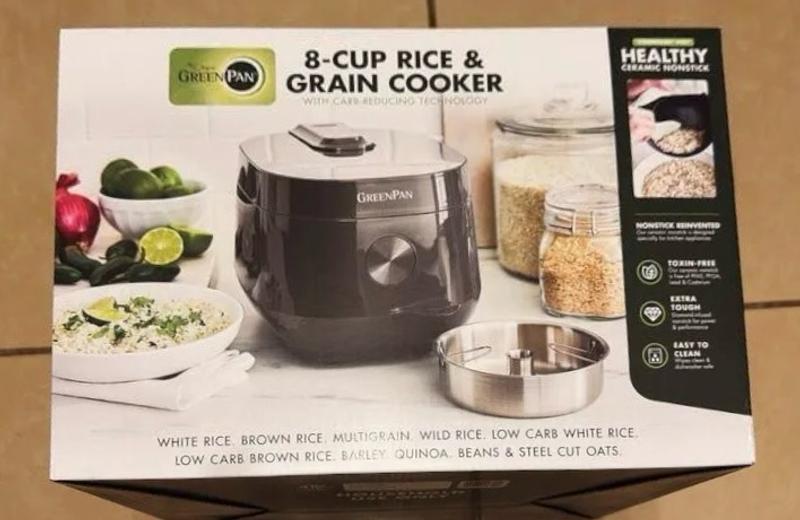 GreenLife Ceramic Nonstick Healthy Go Grains Rice Cooker - Macy's