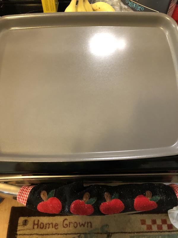 After weeks of use, ZERO baked on residue