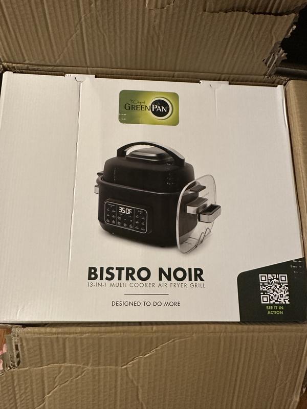 Bistro Noir 13-in-1 Multi Cooker Air Fryer Grill