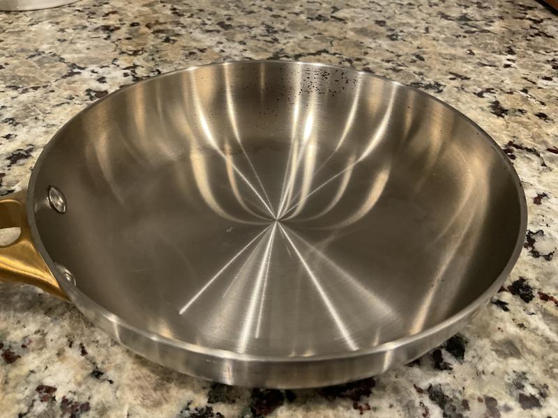 This is after boiling water in it and scrubbing with the renew sponge and cleaning sponge.  Took at least one half hour.