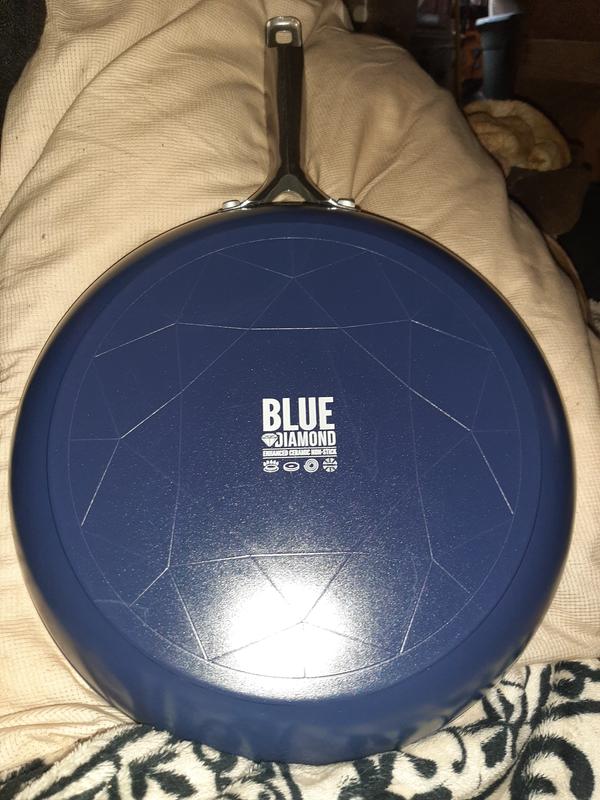 My new blue diamond pan