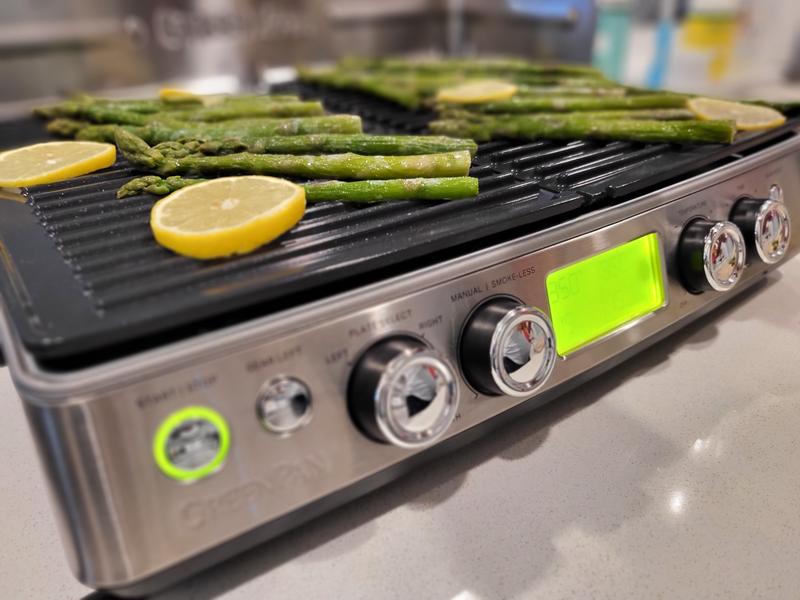 Williams Sonoma GreenPan Premiere Smoke-Less Grill & Griddle with