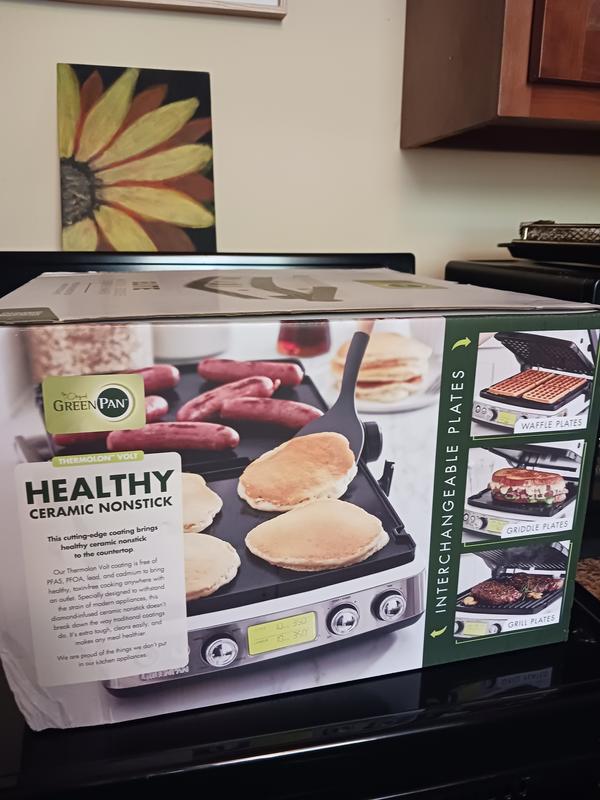 Greenpan Elite Indoor Ceramic Nonstick Multi Grill Griddle