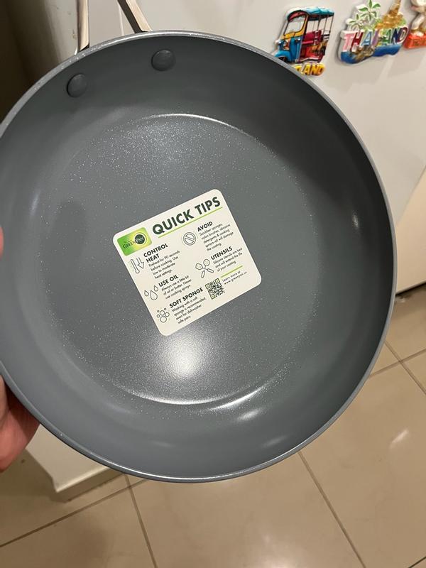 Customer photo for "A stylish easy to maintain frying pan with great functionality for everyday cooking"