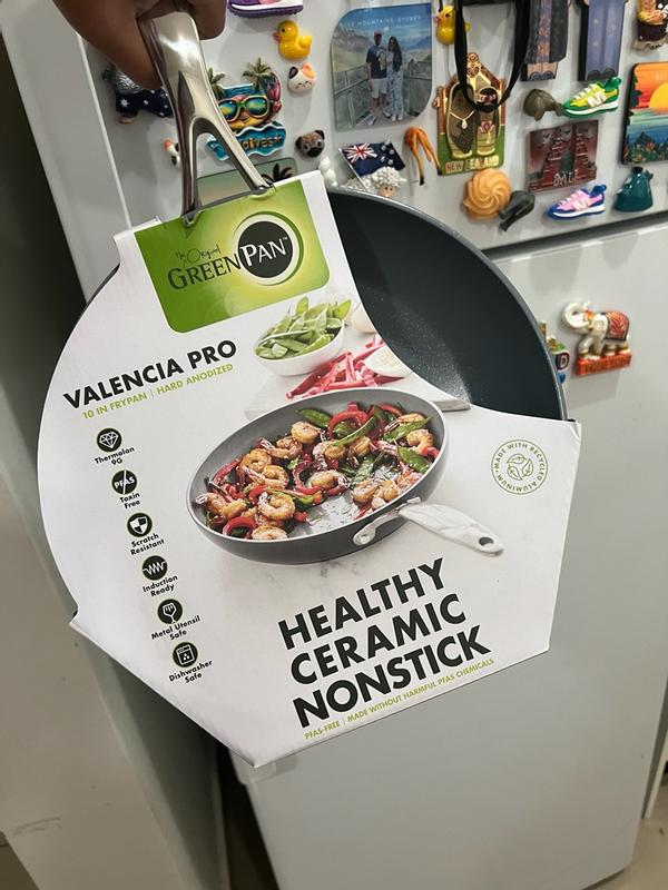 Customer photo for "A stylish easy to maintain frying pan with great functionality for everyday cooking"
