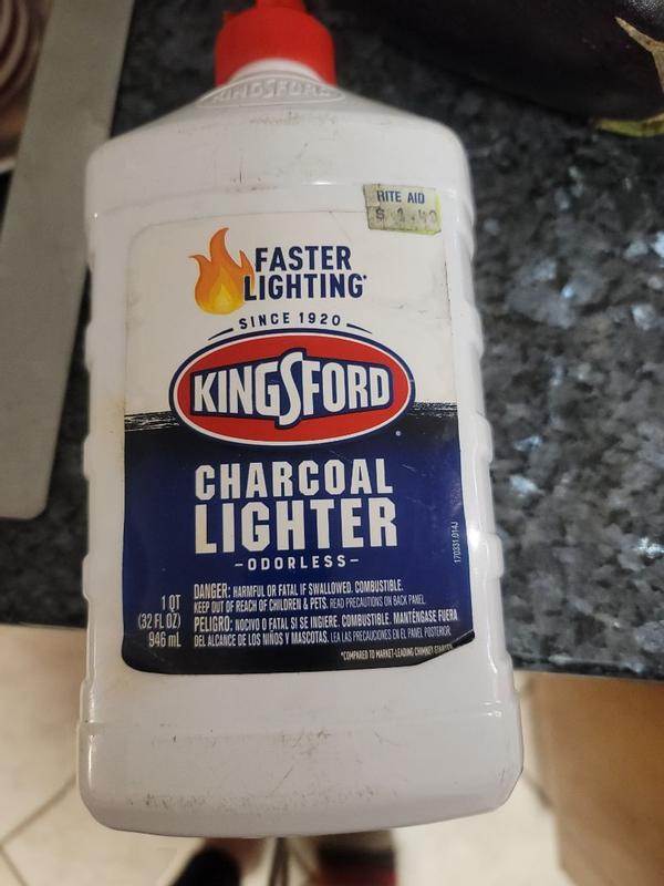 Kingsford® Odorless Charcoal Lighter Fluid Bottle for BBQ Charcoal, 64 FL OZ