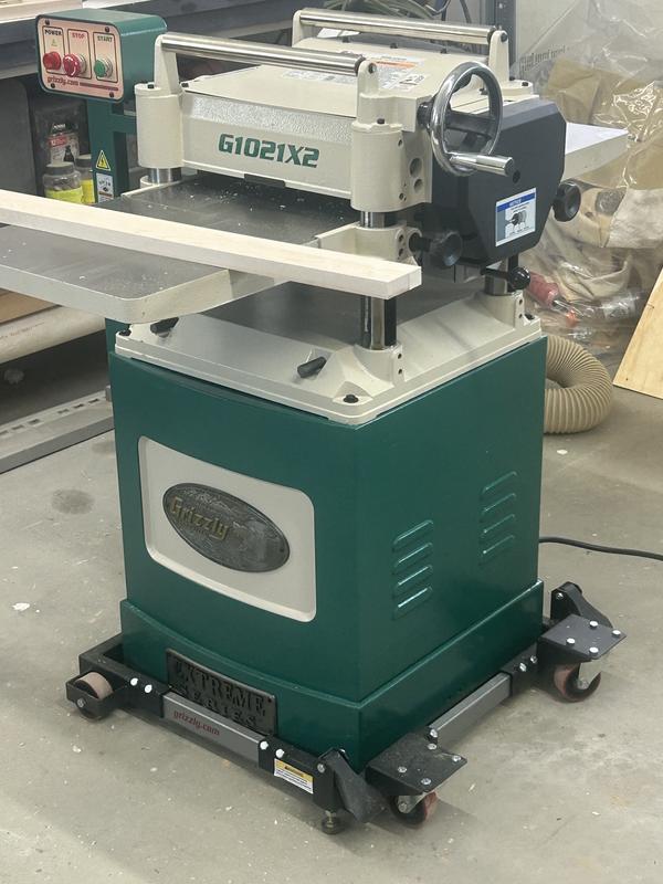 My new 15" 3HP Series Planer w/Helical Cutterhead
